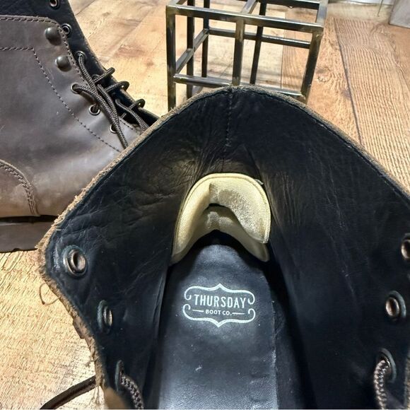 Men’s Size 12.5 Thursday Boot Co. Captain StormKing Lug Sole Boots Tobacco Brown main image 10